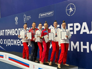 В Ульяновске на «Татьяна-Арене» завершился чемпионат Приволжского федерального округа по художественной гимнастике.