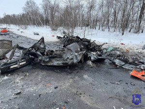 В Безенчукском районе в ДИП с КАМАЗом погиб человек