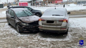 В Самаре один из участников ДТП нарушил правила перевозки детей