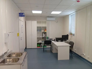 Прием в медпункте ведет участница программы «Земский доктор/Земский фельдшер» Ольга Алехина. В 2024 году она переехала в Приволжский район.