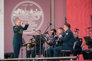 Музыка в строю: самарские росгвардейцы отмечают юбилей военно-оркестровой службы