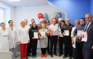 В преддверии Дня защитника Отечества на Самарской станции переливания крови состоялось торжественное вручение знаков «Почетный донор России».