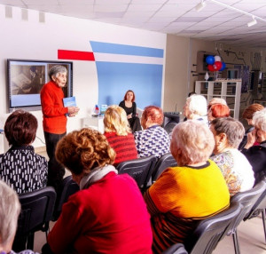 На предприятии ОДК-Кузнецов прошла творческая встреча с краеведом и ветераном завода Альбиной Липатовой.
