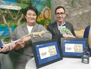 в Самарском зоопарке прошла церемония гашения почтовой марки