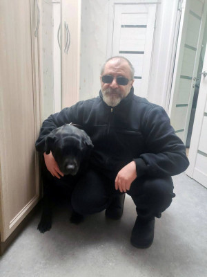 В Самарской области незрячие жители оформляют новую выплату на содержание собак-проводников