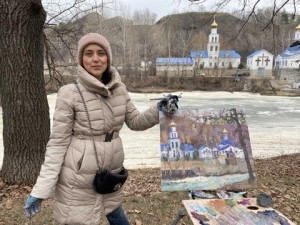 6 марта в 17.00 выставка живописи Юлии Кузнецовой "Открывая весну" начнет свою работу в Историческом парке.