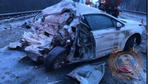 5 марта, вечером, на а/д «Казань - Буинск - Ульяновск» в Красноярском районе в ДТП погибла женщина.