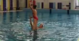 В Самаре в бассейне СамГТУ состоялось открытие всероссийских соревнований по синхронному плаванию «Принцесса Волги».