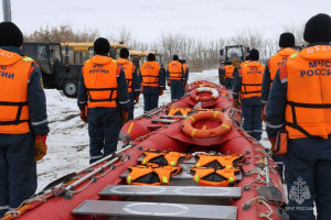 11 марта на учениях отрабатываются меры по предупреждению и ликвидации ЧС, связанных с весенним половодьем, паводками и природными пожарами.