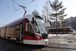 В Самаре состоялся торжественный запуск очередной партии современных низкопольных трамваев модели 71-911ЕМ «Львёнок». Сегодня 11 новых вагонов вышли на маршруты, соединяющие несколько районов областного центра.