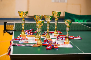 В спортивном зале Самарского государственного экономического университета состоялись соревнования по настольному теннису среди женских и мужских команд в рамках областной универсиады.