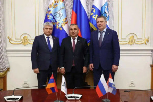 Официальная делегация из города Спитака (Республика Армения) прибыла в Самару