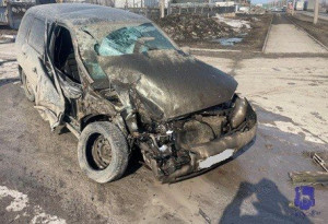 В Самаре в ДТП с КАМАЗом пострадал водитель