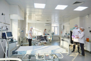 В отделении реанимации и интенсивной терапии Самарской городской клинической больницы №5 провели капитальный ремонт.