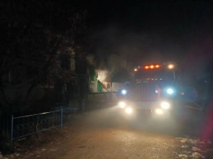 На пожаре в Большечерниговском районе погиб человек