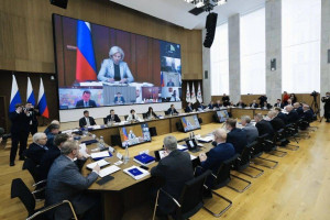 В четверг, 26 марта, в Нижнем Новгороде Игорь Комаров провел заседание Совета с участием руководителей профильных федеральных министерств и ведомств, представителей Федерального Собрания и глав регионов ПФО.