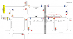 С 06:00 3 апреля до 23:59 27 апреля в Самаре ограничат движение транспорта, в том числе СИМ по участку проспекта Юных Пионеров.