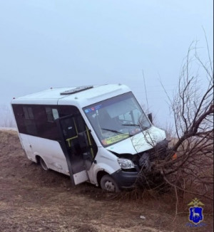 ДТП с автобусом произошло в Хворостянке