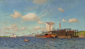 Новая выставка «Состояние потока. Волга в русском искусстве» откроется 30 апреля в Третьяковской галерее в Самаре.