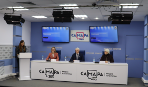 В медиацентре «Самара 450» состоялась пресс-конференция, посвященная Всероссийской ярмарке трудоустройства «Работа России. Время возможностей».