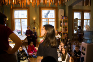 в самарском музее "Заварка" состоится первое детское занятие из нового цикла «Садовые истории»