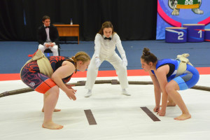 В Казани завершилось первенство России по сумо среди юношей и девушек в возрастных категориях до 15, до 17 и до 19 лет.