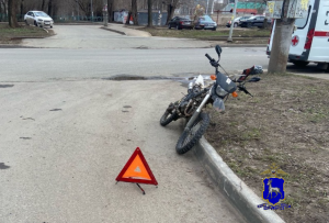 В Промышленном  районе г. Самары в ДТП пострадал водитель мопеда
