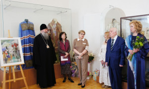 В Самарском епархиальном церковно-историческом музее, расположенном в здании духовной семинарии, открылась персональная выставка Аллы Леонидовны Шахматовой.