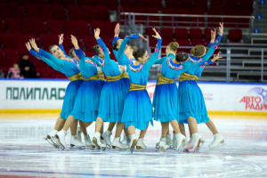 В Самаре стартовали соревнования по синхронному фигурному катанию «Волжский пируэт»
