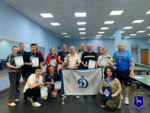 В Тольятти в рамках «Спартакиады-2026», посвящённой 100-летию Самарской региональной организации ОГО ВФСО «Динамо», прошли соревнования по настольному теннису среди коллективов физической культуры правоохранительных органов и органов безопасности.