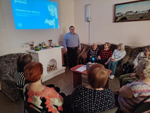Российское общество «Знание» организовало просветительские лекции для людей старшего поколения в муниципальном районе Кинель-Черкасский.