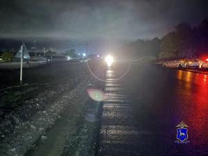 В Волжском районе водитель уснул во время движения и съехал в кювет