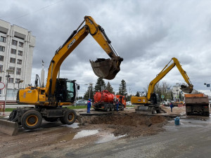 Специалисты "РКС-Самара" продолжают аварийно-восстановительные работы на улице Молодогвардейской