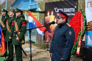 Спустя десятилетия останки Евдокима Ивановича Козина были торжественно переданы для захоронения на родной земле в пгт Новосемейкино Красноярского района.