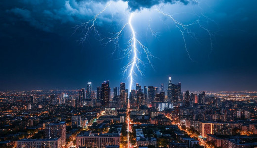 В ночь на 27 апреля местами в Самарской области ожидается усиление южного ветра, местами гроза, возможен град