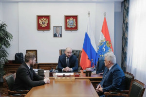 28 апреля Вячеслав Федорищев провел встречу с депутатом Государственной Думы Российской Федерации Виктором Казаковым и Героем России Денисом Портнягиным.