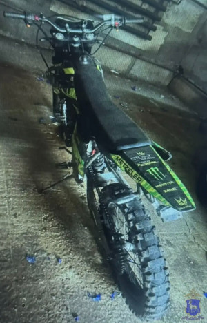 В Жигулёвске полицейские задержали ночного правонарушителя на мотоцикле