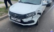 18-летний водитель в Самаре столкнулся с другим автомобилем, пострадали двое