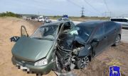 Смертельное ДТП в Тольятти: на Обводном шоссе столкнулись Lada Kalina и Kia Rio