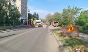 Временно ограничено движения транспорта по ул. Партизанской в Самаре