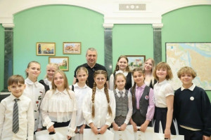 Участники проекта «ГИС-дети» презентовали свои работы главе города Самары