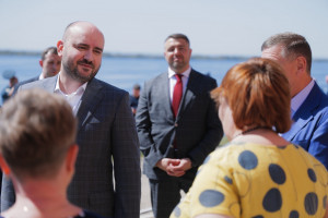В понедельник, 18 мая, губернатор Самарской области Вячеслав Федорищев работал в Октябрьске.