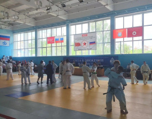 На базе спорткомплекса самарской региональной организации ОГО ВФСО "Динамо" прошёл 34-ый открытый лично-командный турнир г.о. Самара по борьбе дзюдо.