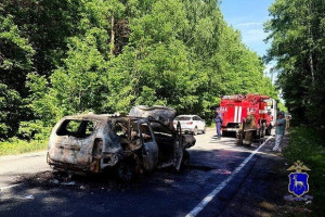 В Самарской области автобус с детьми попал в ДТП