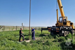 23 мая в 14.50 поступило сообщение о том, что в результате падения дебета на водозаборной скважине нарушено холодное водоснабжение в н.п. Малый Толкай.