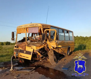Четверо пострадали в ДТП с автобусом в Безенчукском районе