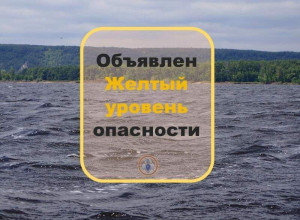 По информации Приволжского УГМС объявлен желтый уровень опасности. В ближайшие 1-3 часа с сохранением вечером 25.05.2026 местами в Самарской области ожидается гроза.