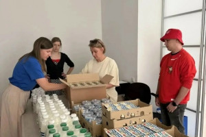 2,5 тонны молочных продуктов передали ветеранам Великой Отечественной войны в Самаре