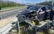 В Сызранском районе на трассе М-5 Hyundai Solaris врезался в препятствие