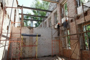 К ремонту исторического корпуса школы № 8 приступили в Самаре